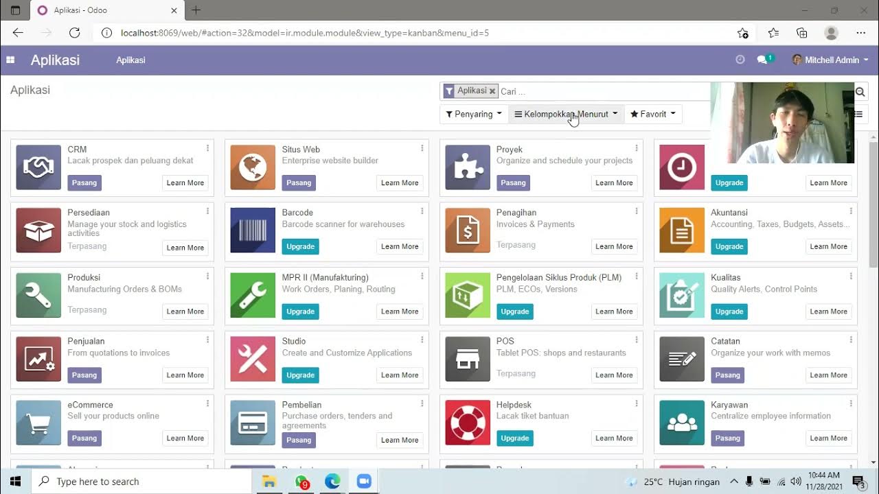 Tutorial Active The Developer Mode Odoo (Mode pengembang) YouTube