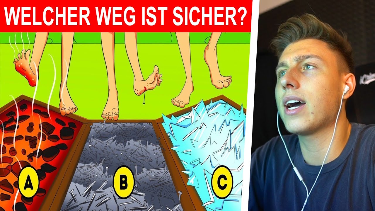 WELCHER Weg ist SICHER? (nur 1 Leben)