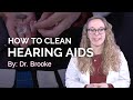 Hearing aid cleaning with dr brooke  hearing solution centers
