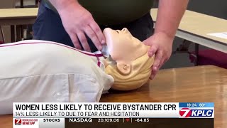 Women 14% Less Likely To Receive Cpr From Bystanders