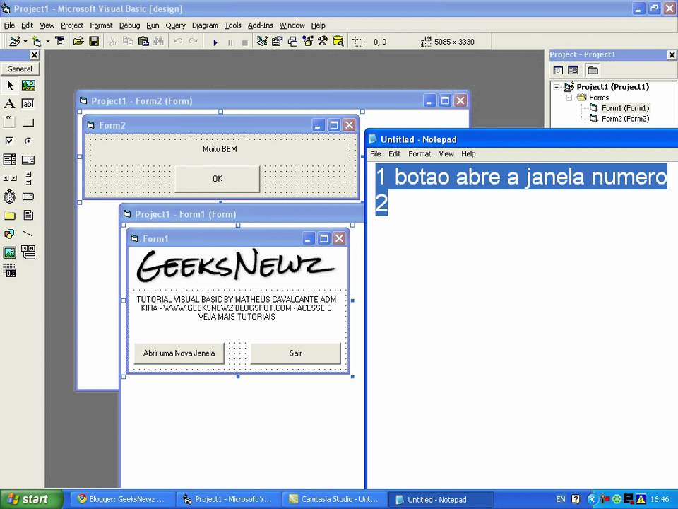 Comandos Basicos Visual Basic 6 YouTube Comandos Basicos Visual Basic 6 YouTube