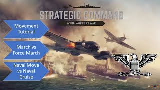Strategic Command WW2 World at War  Movement for Beginners   Tutorial screenshot 5
