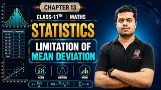 Class 11 Maths Chapter 13 | Statistics | Limitations of Mean Deviation #shorts #viral