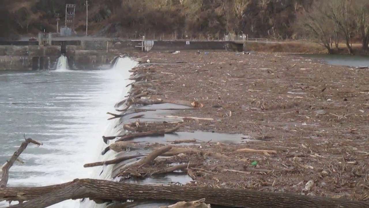 Potomac River Debris Dam 5 Clear Spring Maryland C&O Canal Washington