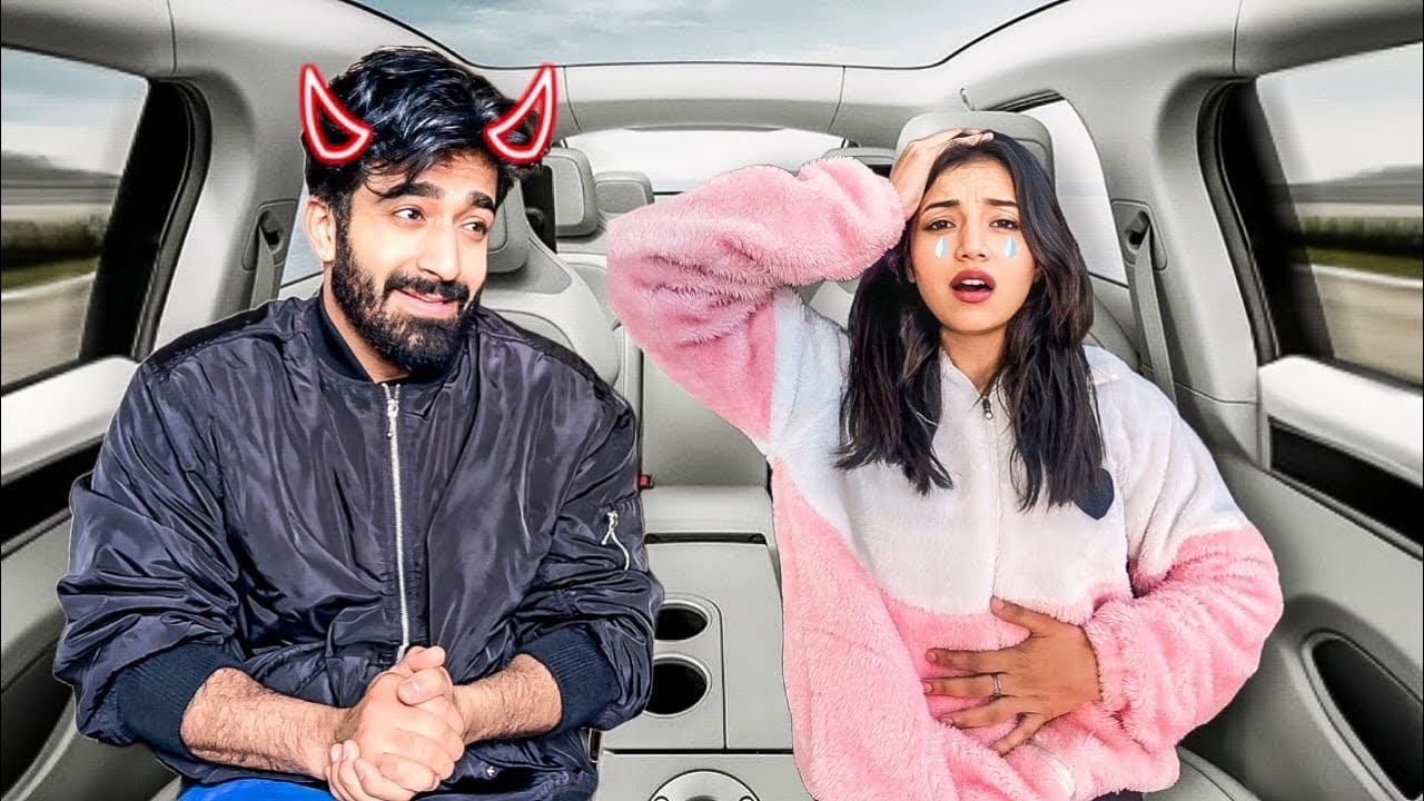 LIVING IN A CAR FOR 24 HOURS CHALLENGE ! PRIYA ARORA - YouTube