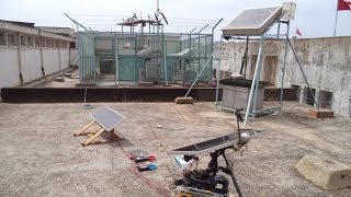 Helianthus360 Solar Tracker OutDoor Experiment
