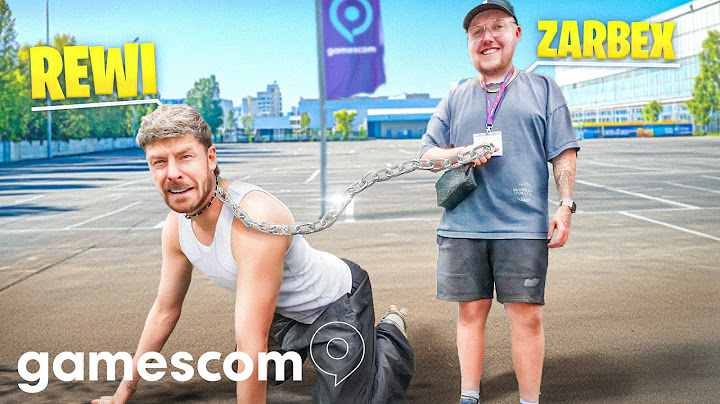 Wenn ich du wäre gegen @zarbex (Hausverbot auf der Gamescom!)