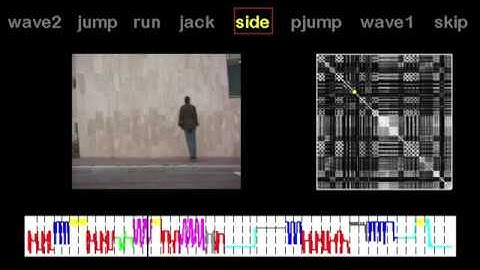 Temporal Segmentation of Human Behavior - Weizmann Action Dataset