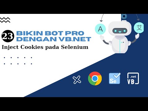 How to Build a BOT with VB.NET & Selenium | Set Cookie | Visual Basic VB.NET Tutorial
