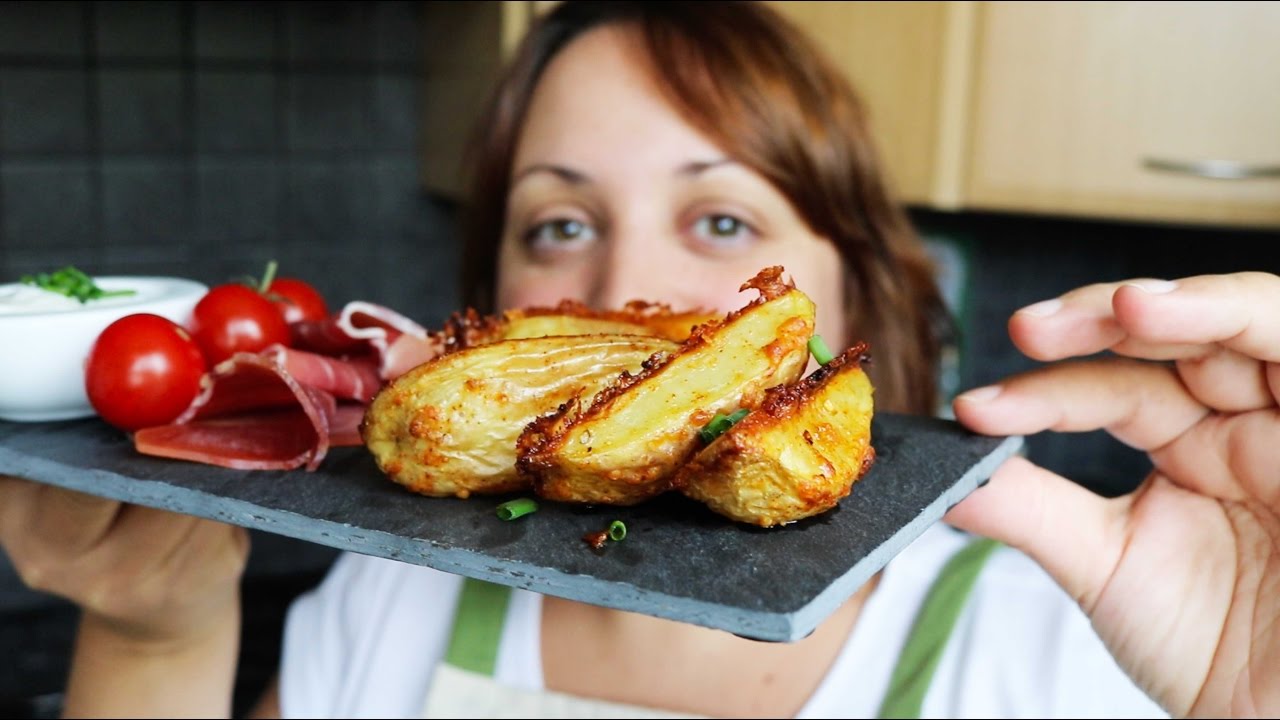 Pommes de terre grillées au parmesan