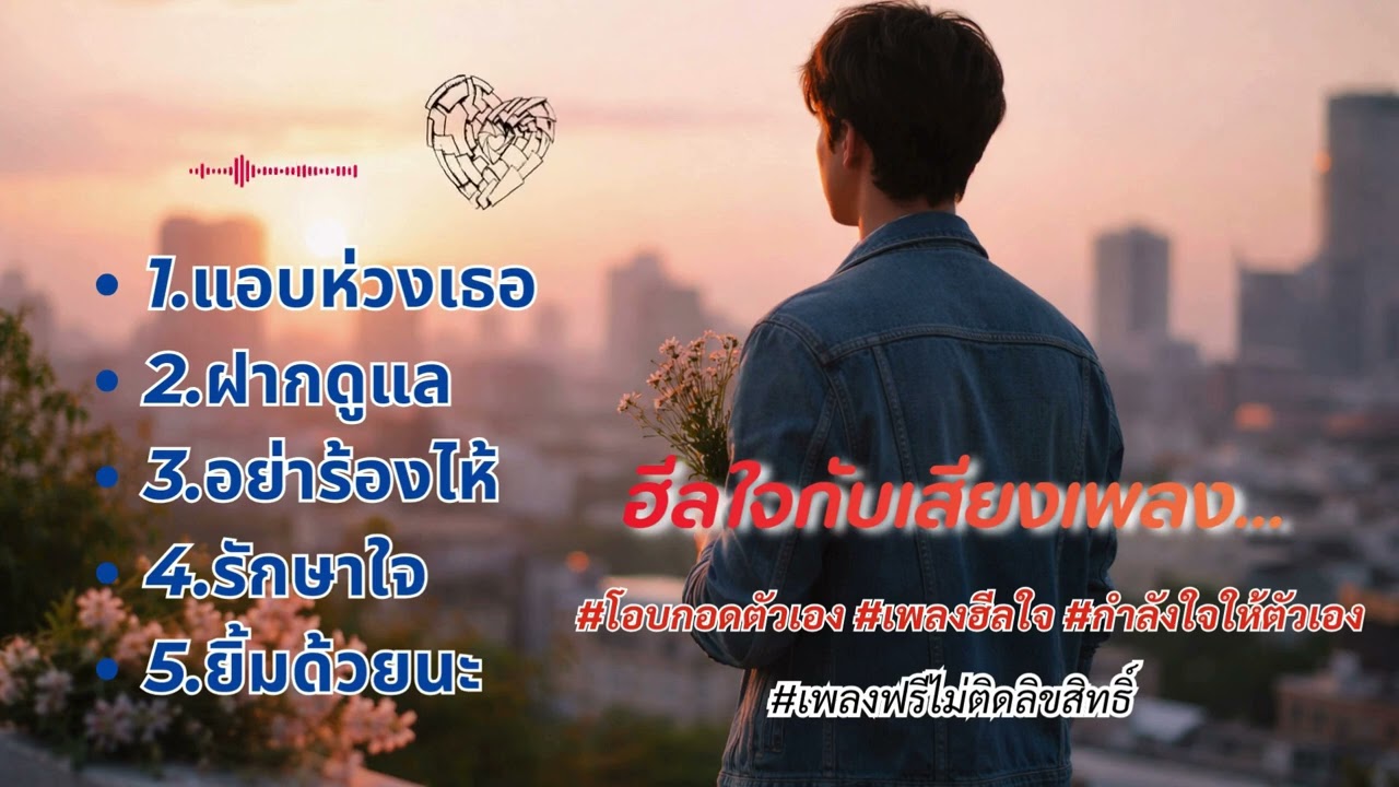 💔💔💔💔💔#โอบกอดตัวเอง #เพลงฮีลใจ #กำลังใจให้ตัวเอง#เพลงฟรีไม่ติดลิขสิทธิ์