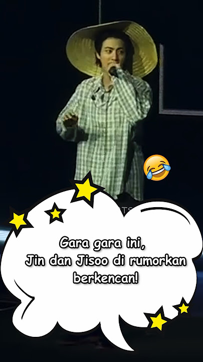 Gara gara ini,Jin dan Jisoo di rumorkan berkencan ๐
