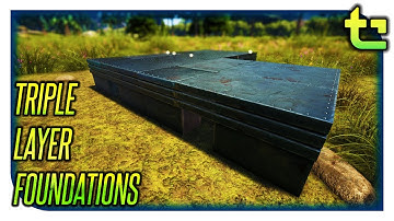 Ark Building Tips || Triple Layer Foundations || TimmyCarbine