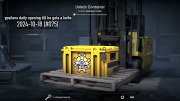 My daily CS2 case unboxing until I get a knife #075