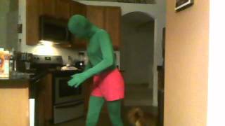 Celebrity Satisfaction - Benny Benassi Green Morph Suit Dance Net Worth