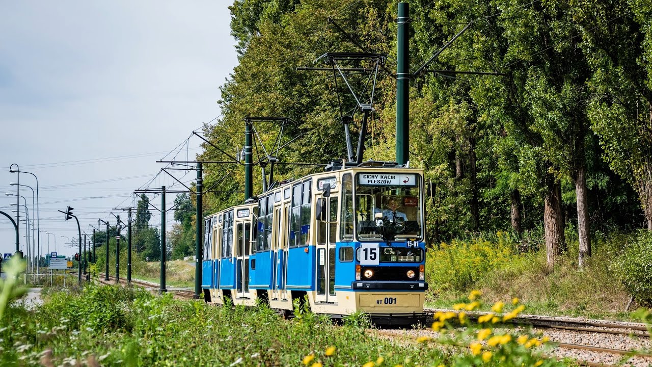 Konstal 105N+105N RT001+RT002 - MPK Kraków [Przejazdy, 15] oraz KONKURS