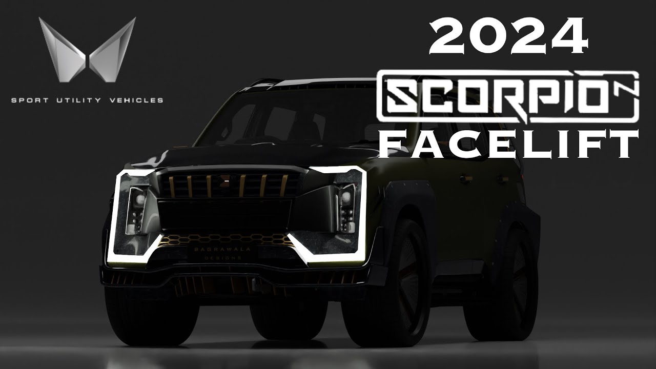 2024 SCORPIO N FACELIFT ! 2024 Mahindra Scorpio N ! Concept by
