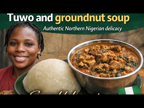Cooking Nigerian Groundnut Soup on a budget | Village Cooking for Family of 5 @madura9594 sister