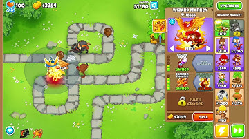 Bloons TD 6 - Monkey Meadow [1440p] [HARD] Gameplay (No Commentary)