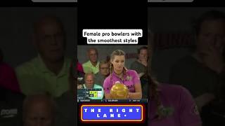 Female pro bowlers with the SMOOTHEST styles