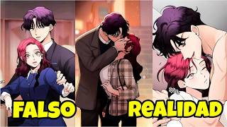 Ella aceptó ser su esposa falsa para pagar una deuda... ¡pero él se obsesionó con ella! | Manhwa