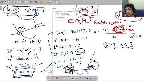 SPM Additional Mathematics: MRSM 2020 Paper 1 Solutions