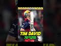 RCB vs CSK 🔥Tim David &amp; Rajat Patidar की तबाही 🤯 Rcb ने 250 Runs बना दिये l #viral #cricket #ipl2026