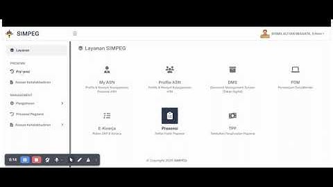 Cara Tarik Jadwal Presensi di SIMPEG