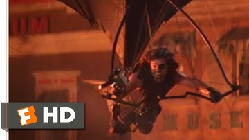 Escape From L.A. (1996) - Hang Glider Assault Scene (8/10) | Movieclips