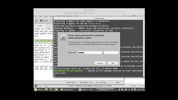 ضبط اعدادات اللغة العربية في لينكس  منت