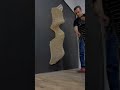 Diy golden tornado design parametric wall art  3d wall panels parametric wall art zdesignstudioinc