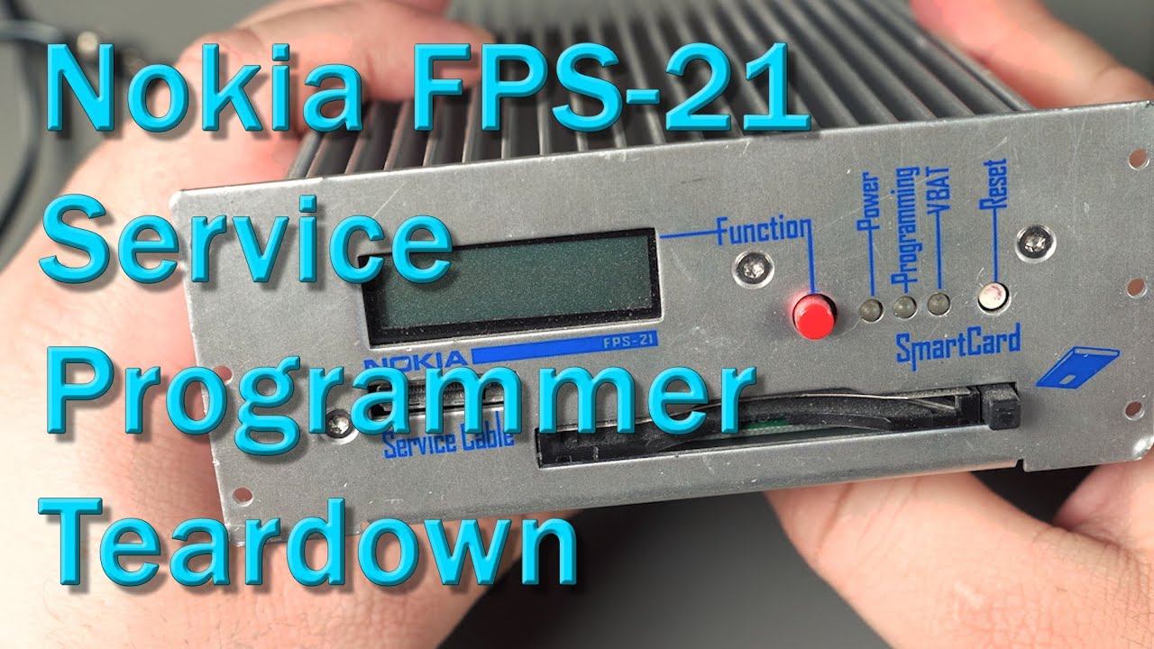 Nokia FPS-21 Service Programmer Teardown