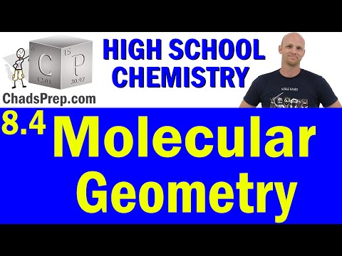 8.4 Electron Domain Geometry and Molecular Geometry | High School Chemistry