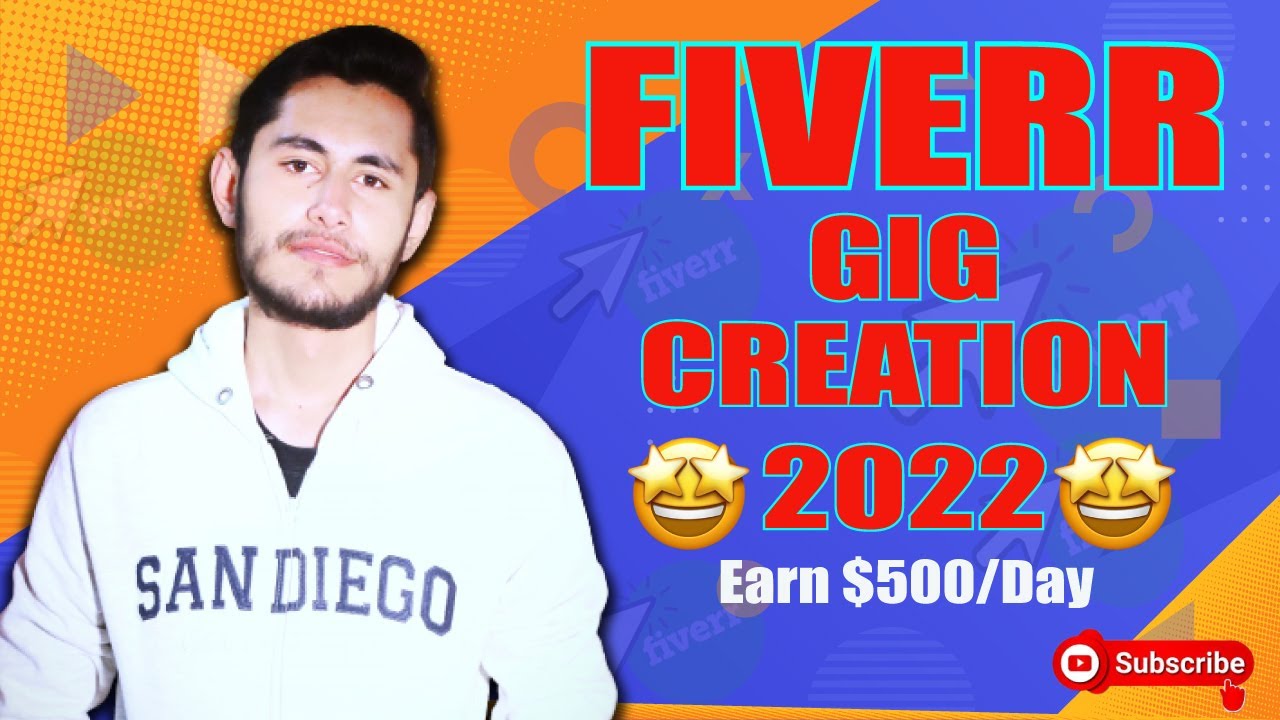 How to Create Gig on Fiverr - Make Money Online - 2022 - YouTube