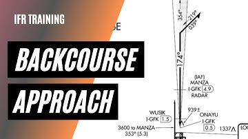 Master the Backcourse Approach by Visualizing it This Way | Localizer Backcourse