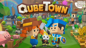QubeTown - Gameplay Walkthrough Part 1 - Getting Started (iOS Android)