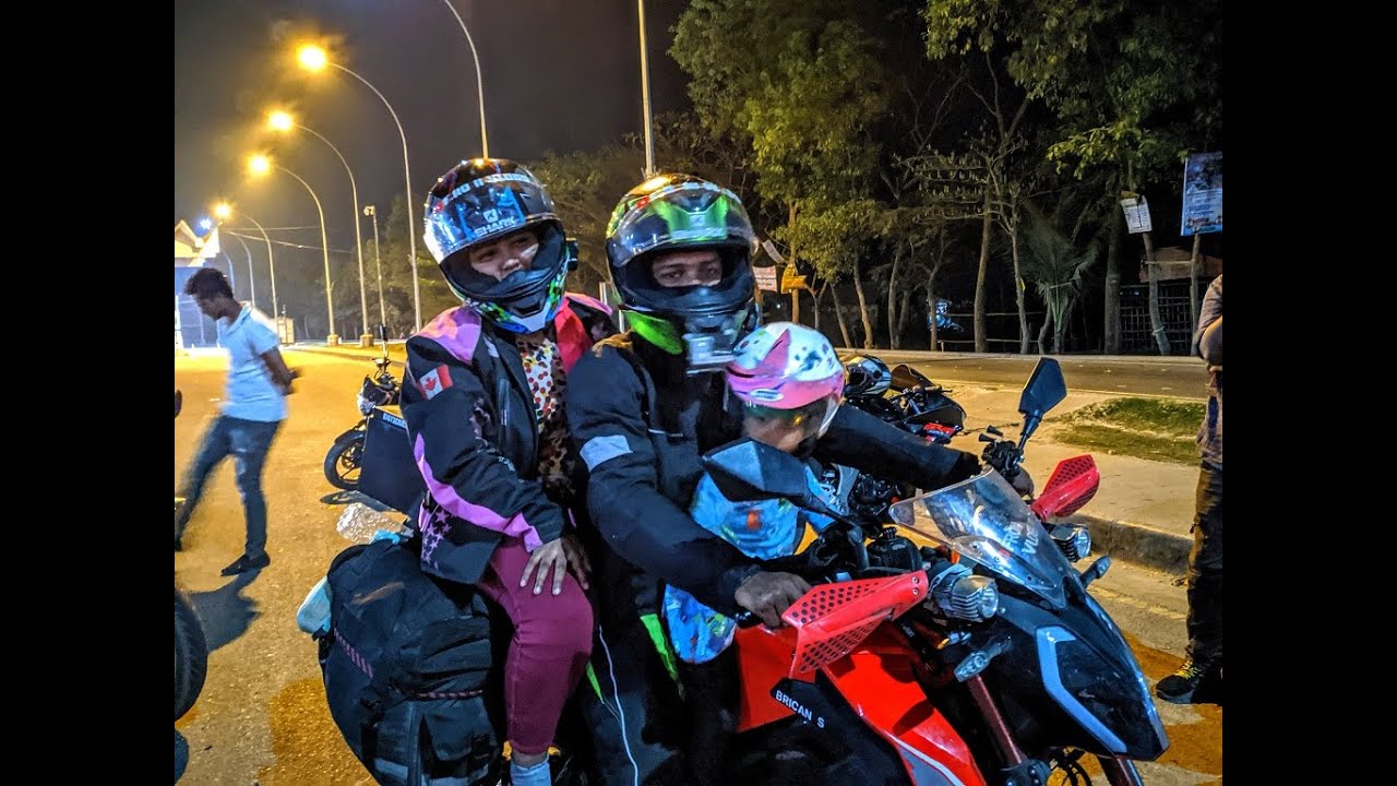 64 District tour on Motorcycle with Family|| F-Roni vlog