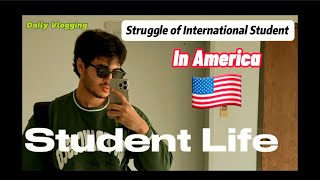 International Students Struggle in America | College Life in America  | Daily Vlogging|