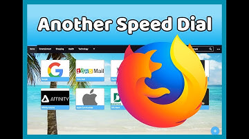 Another Speed Dial for Firefox