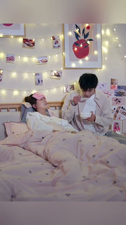 Wanita demam tinggi saat hujan, pria melakukan ini #shorts （serial web yang manis dan ringan）