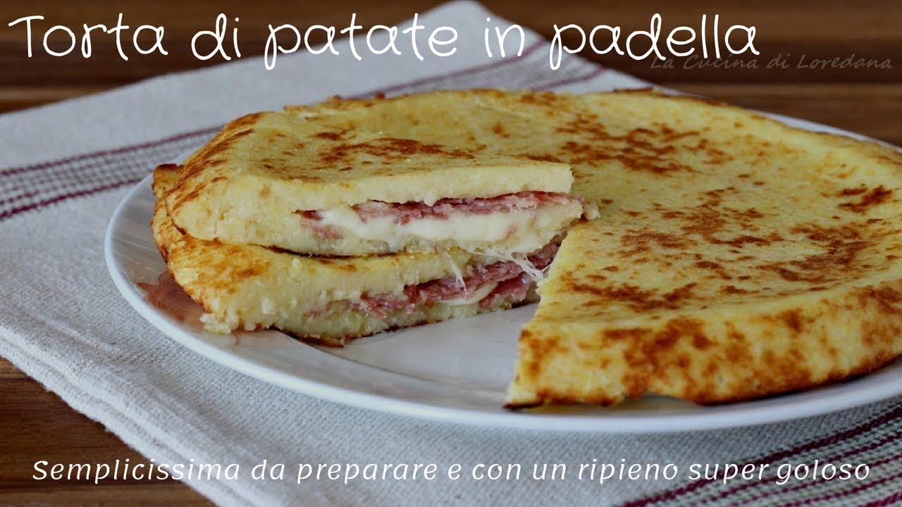 Torta Di Patate In Padella Semplicissima Da Preparare E Buonissima Youtube