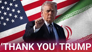 Thousands Of Iranians Gather In Support Of Donald Trumps Destruction Of The Iranian Regime