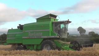 Harvest 2017 Deutz Fahr Topliner 4075 Hts