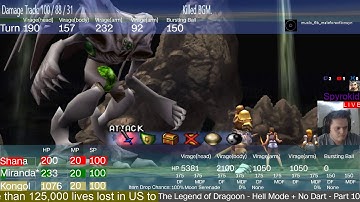 The Legend of Dragoon - Hell Mode + No Dart - Part 10