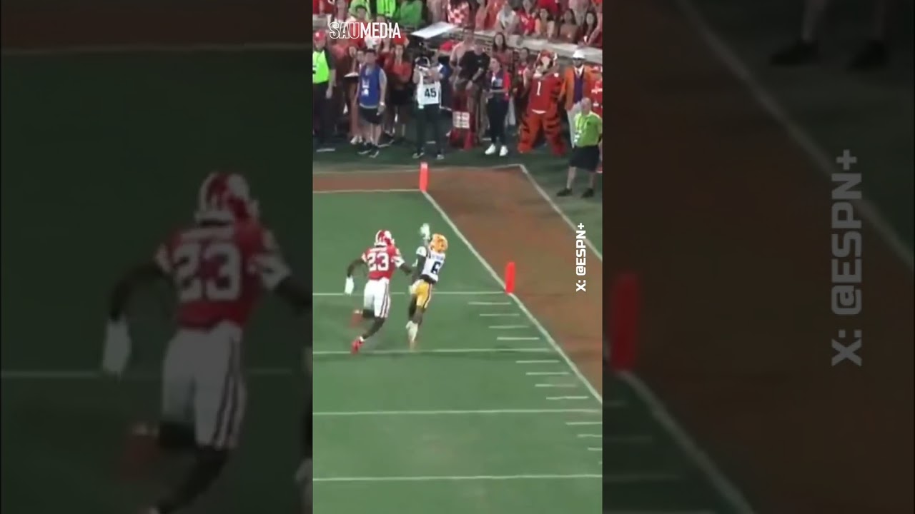 Big-time throw from LSU QB Garrett Nussmeier! 🏈💪