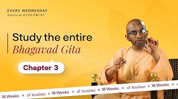 Bhagavad Gita Overview, Chapter 3 || Chaitanya Charan
