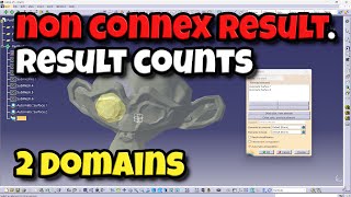 CATIA V5 Surface joining - "non connex result. Result counts 2 domains" #catiav5 #catiav5tutorial
