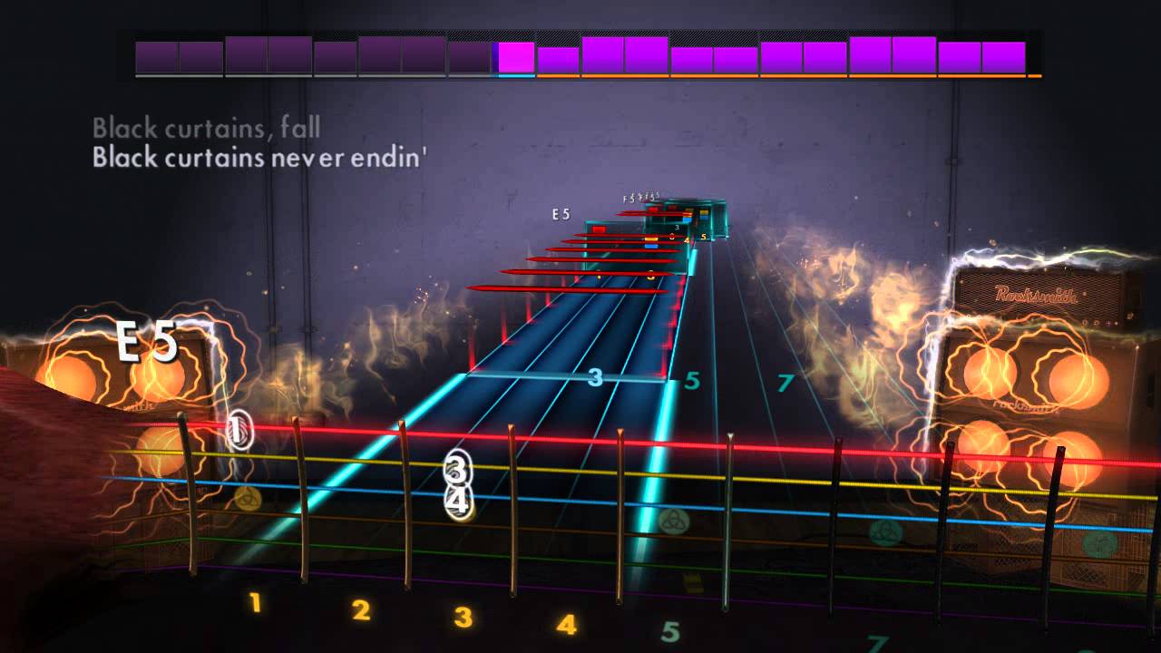 Rocksmith 2014 (CDLC) Megadeth Black Curtains (Rhythm 99) YouTube