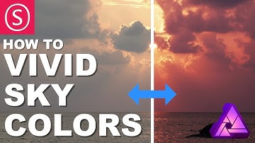 Affinity Photo - Dramatic Sky Colors