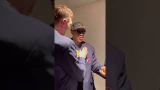 Dennis Rodman Reunites with Dirk Nowitzki - Behind the Scenes of NBA75